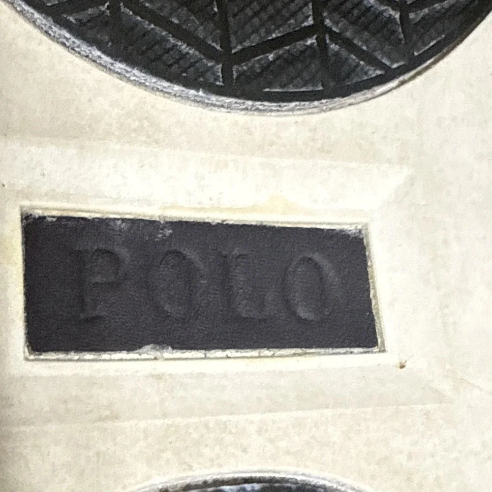 Polo‎ Ralph Lauren Hanford Brown Leather Casual Sneakers Mens Sz 15D Super Clean